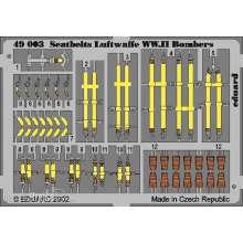 Eduard Accessories 49003 - Sicherheitsgurte Luftwaffe WW.II Bombers in 1:48