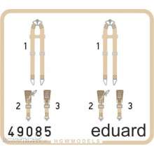 Eduard Accessories 49085 - 1:48 Seatbelts Luftwaffe WWII bombers SUPERFA