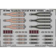 Eduard Accessories 49096 - Seatbelts USAAF WWII STEEL in 1:48