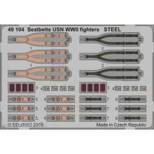 Eduard Accessories 49104 - Seatbelts USN WWII fighters STEEL in 1:48