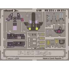 Eduard Accessories 49274 - F-15C Eagle Interior Set in 1:48