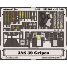 Eduard Accessories 49300 - JAS-39 Gripen für Italeri Bausatz in 1:48