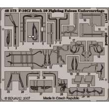 Eduard Accessories 49390 - F-16CJ Block 50 Fighting Falcon undercarriage für Tamiya Bausatz in 1:48