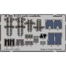 Eduard Accessories 49498 - F-111 early seatbelts for Hobby Boss in 1:48