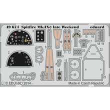 Eduard Accessories 49674 - Spifire MK.IXc late WEEKEND for Eduard in 1:48