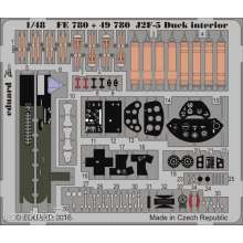 Eduard Accessories 49780 - J2F-5 Duck for Merit in 1:48