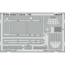 Eduard Accessories 49958 - Rafale C interior for Revell in 1:48