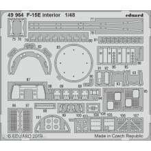 Eduard Accessories 49964 - F-15E interior for Great Wall Hobby in 1:48