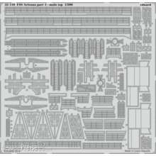 Eduard Accessories 53110 - 1:200 USS Arizona part 4-main top for Trumpete