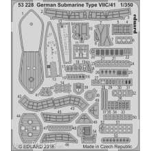 Eduard Accessories 53228 - German Submarine Type VIIC/41 for Revell in 1:350