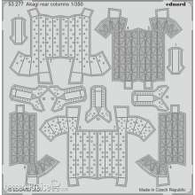 Eduard Accessories 53277 - Akagi rear columns, for HASEGAWA in 1:350