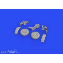 Eduard Accessories 672247 - Z-37A wheels for Eduard in 1:72