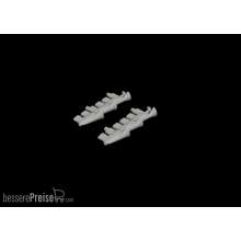 Eduard Accessories 672250 - Spitfire Mk.Vc exhaust stacks for Airfix in 1:72