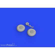 Eduard Accessories 672251 - Beaufort Mk.I wheels for Airfix in 1:72