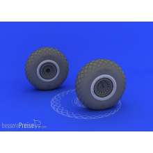 Eduard Accessories 632017 - B-17 wheels for HK Models in 1:48