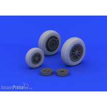 Eduard Accessories 632046 - 1:32 F-104 undercarriage wheels late for Ital