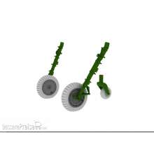 Eduard Accessories 632055 - Fw 190F-8 wheels for Revell in 1:32