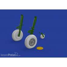 Eduard Accessories 632088 - P-47D wheels for Hasagawa in 1:32