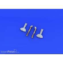 Eduard Accessories 632185 - 1:32 Bf 109G-2/4 undercarriage legs BRONZE for REVELL