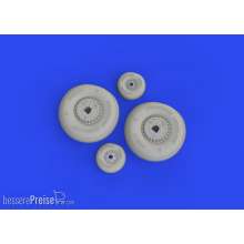 Eduard Accessories 632198 - 1/32 MC.202 wheels 1/32 ITALERI