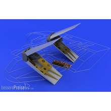 Eduard Accessories 648039 - 1:48 F-16 air brakes for Tamiya