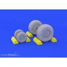 Eduard Accessories 648142 - F-4C wheels for Academy in 1:48