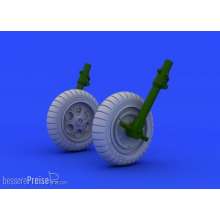 Eduard Accessories 648152 - Fw 190 wheels early for Eduard in 1:48