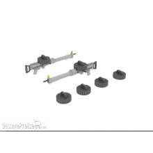 Eduard Accessories 648204 - 1:48 Lewis Mk.II WWI gun