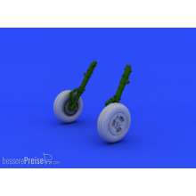 Eduard Accessories 648218 - Spitfire Mk.XVI wheels-3 spoke for Eduar in 1:48