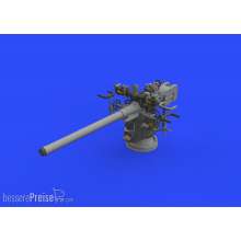 Eduard Accessories 648327 - German Submarine 8,8cm gun for Trumpeter in 1:48