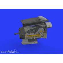 Eduard Accessories 648441 - Bf 109G-10 engine for Eduard in 1:48