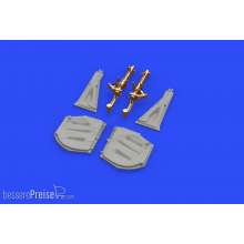 Eduard Accessories 648495 - P-51D undercarriage legs BRONZE f.Eduard in 1:48