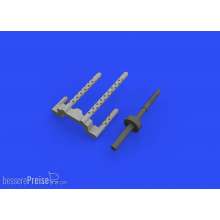 Eduard Accessories 648516 - P-38F/G gun barrels for Tamiya in 1:48