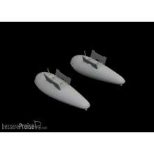 Eduard Accessories 648531 - P-51D 110gal fuel tank for Eduard in 1:48