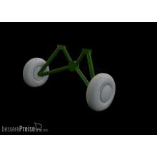 Eduard Accessories 648556 - Tiger Moth wheels for Airfix in 1:48