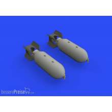 Eduard Accessories 648565 - US 1000lb bombs in 1:48