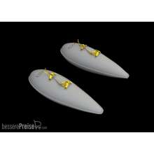 Eduard Accessories 648571 - P-51D 75gal drop tanks for Eduard in 1:48