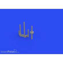 Eduard Accessories 648596 - P-38H gun barrels for Tamiya in 1:48