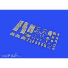 Eduard Accessories 648600 - F-6D cockpit for Eduard in 1:48