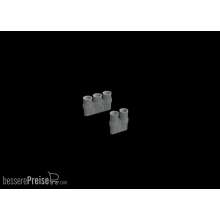 Eduard Accessories 648683 - F6F exhaust stacks for EDUARD in 1:48