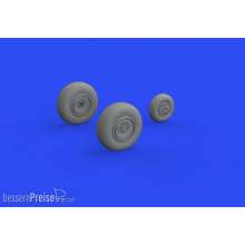 Eduard Accessories 648687 - Ar 234B wheels for HASEGAWA/HOBBY 2000 in 1:48