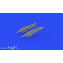 Eduard Accessories 648704 - F-4B fin caps PRINT, for TAMIYA in 1:48