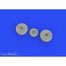 Eduard Accessories 648707 - F-16 wheels early for TAMIYA in 1:48