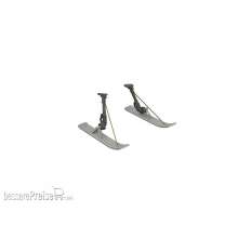 Eduard Accessories 648752 - 1:48 Z-126/226 landing gear skis PRINT 1/48