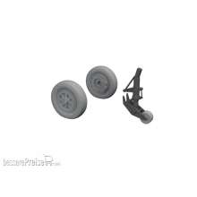 Eduard Accessories 648760 - 1:48 A-1H wheels 1/48