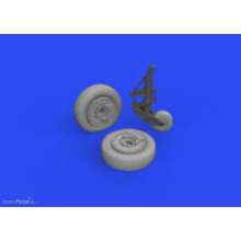 Eduard Accessories 648761 - 1:48 A-1J wheels