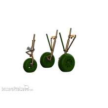 Eduard Accessories 648784 - 1:48 P-38J undercarriage legs BRONZE