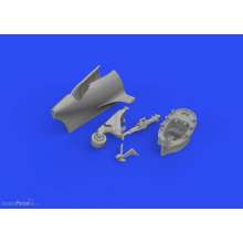 Eduard Accessories 648787 - 1:48 A6M3 tailwheel PRINT for EDUARD