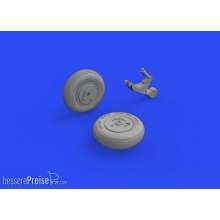 Eduard Accessories 648799 - 1:48 A6M3 wheels for EDUARD