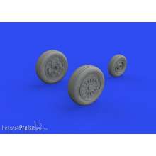 Eduard Accessories 648822 - 1:48 F-16A MLU wheels for KINETIC